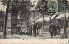 Paris 10e Boulevard Saint-Martin à Paris 10e