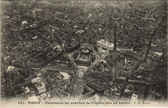 Paris 9e Quartier de l'Opera Panorama à Paris 9e