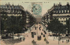 Paris 9e Avenue de l'Opera à Paris 9e