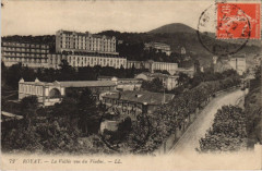 Royat Vallee vue du Viaduc à Royat