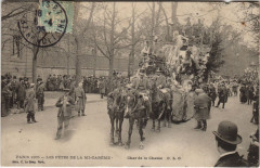 Paris Mi-Careme 1905 Char de la Chasse