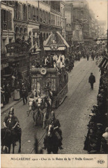 Paris Mi-Careme 1912 Char de la Reine de la Stella Concert