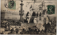Paris Mi-Careme 1907 Char du Ve arr. Jardin des Plantes