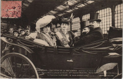 Paris Mi-Careme 1905 Arrivee a la Gare de Lyon Les Reines