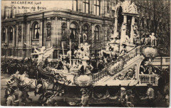 Paris Mi-Careme 1908 Char de la Reine des Reines