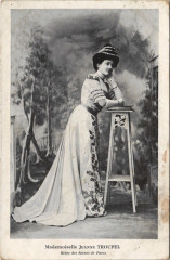 Paris Mi-Careme 1905 Reine des Reines Jeanne Troupel