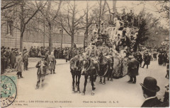Paris Mi-Careme 1905 Char de la Chasse