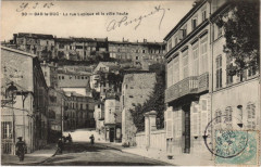 Carte postale ancienne Bar Le Duc, La rue Lapique
                                                                     à Bar-le-Duc
                                