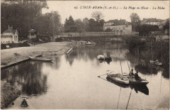L'Isle-Adam la Plage en hiver