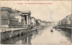 Lille La Basse-Deule et Palais de Justice à Lille