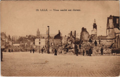 Guerre Militaire Lille Vieux marche aux horses à Erre