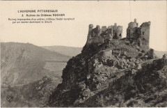 Ruines du Chateau Rocher