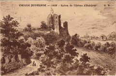 Ruines du Chateau d'Aubijoux