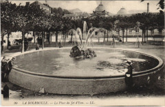 La Bourboule La Place du Jet d'Eau à La Bourboule
