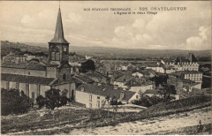 Chatel-Guyon L'Eglise et le Vieux Village