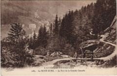 Le Mont-Dore Le Pont de la Grande Cascade à Mont-Dore