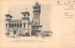 Paris Exposition Universelle 1900 Palais Des Nations Principaute Monaco
