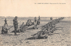 Camp Du Larzac Exercice De Tir Feu Couche - Guerre - Militaire -
													12 Aveyron
												