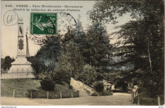 Parc Montsouris - Monument élevé à la mémoire du colonel Flatters à Paris 14e