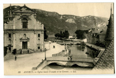 Haute-Savoie Annecy Eglise Saint-François et les Canaux à Annecy
