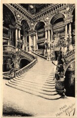 Dessin a la plume Paris l'Opera