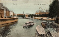 Paris Perspective sur la Seine