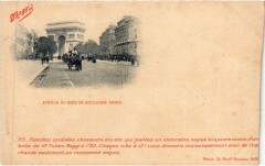 Ad. Maggi Paris Avenue du Bois de Boulogne