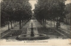 Montlucon L'Avenue de la Gare France