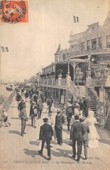 Trouville Sur Mer Promenade Des Planches à Trouville-sur-Mer