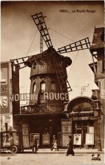 Le Moulin Rouge à Paris 18e