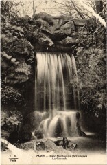 Parc Montsouris - La Cascade à Paris 14e