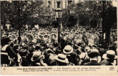 Paris Fetes de la Victoire 14 Juillet 1919 Les Goumiers