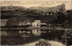 Le Lac Chambon et la Dent du Marais - Le Saut de la Pucelle -
													63 Puy de Dôme
												