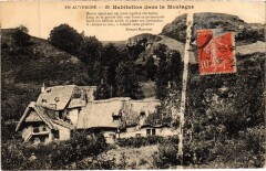En Auvergne - Habitation dans la Montagne