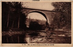 La Dore a Giroux et le Pont de Cunlhat à Cunlhat