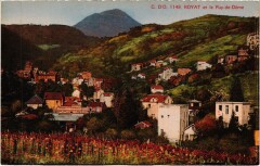 Royat et le Puy de Dome à Royat