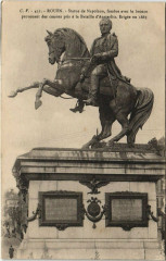 Rouen - Statue de napoleon à Rouen