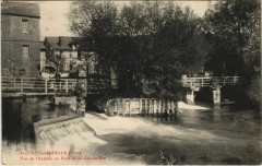 Fleury-sur-Andelle Vue de l'Andelle au Pont de la Grande-Rue à Fleury-sur-Andelle