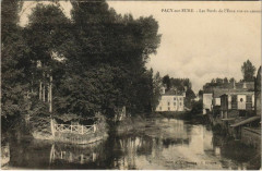 Pacy-sur-Eure Les Bords de l'Eure Vus en Amont à Pacy-sur-Eure