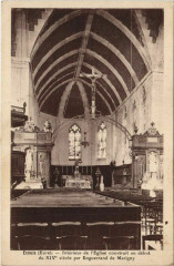 Ecouis Interieur de l'Eglise