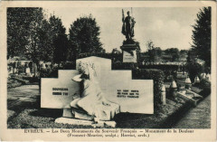 Evreux Les Deux Monuments du Souvenir Francais