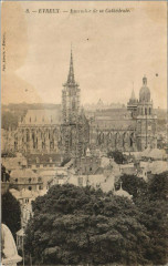Evreux Ensemble de la Cathedrale