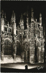 Louviers L'Eglise Notre-Dame Illuminee à Louviers