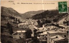 Morez-du-Jura Vue générale pris du bas du Bechet -
													39 Jura
												
