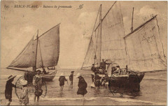 Berck-Plage Beateux de promenade Ships