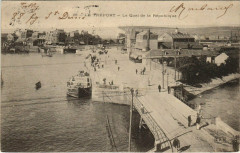 Le Treport Le Quai de la Republique Ships