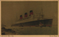 White Star Queen Mary Ships -
													France
												