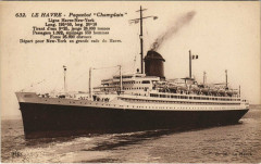 Paquebot Champlain Ships