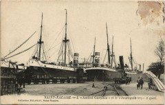 L'Amiral Gueydon et Le Jaureguiberry Ships