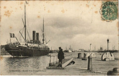 Entree d'un Transatlantique Ships